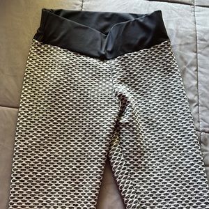 tik tok leggings small light grey